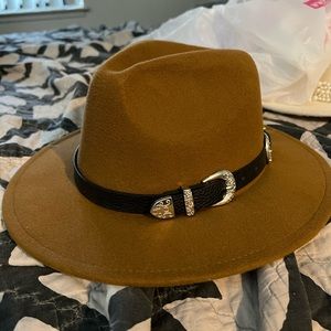 Western fedora hat